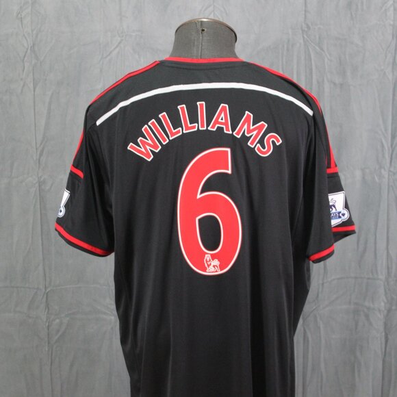 Swansea City AFC Jersey - 2014 Away Jersey 6 Ashley Williams - Men's 3XL - Picture 8 of 10